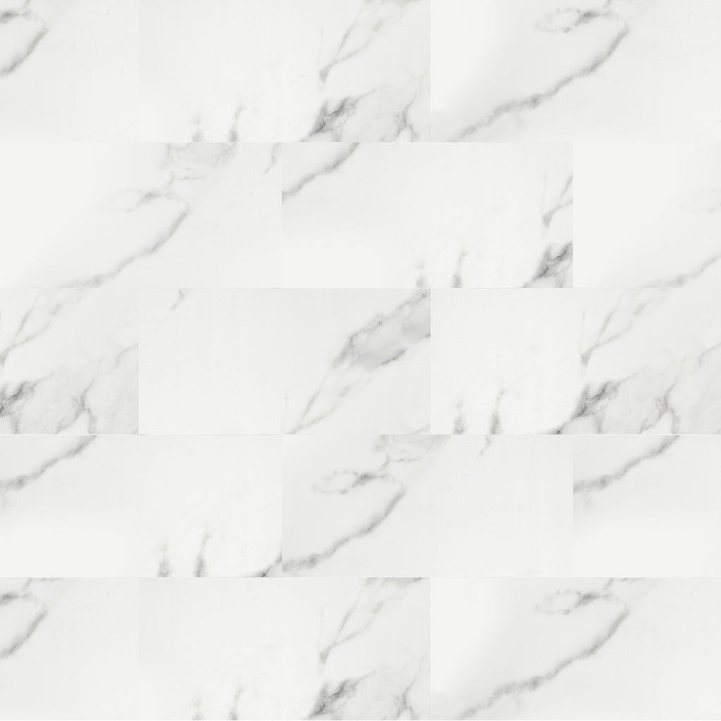 Aqua Click Tiles - Glasgow - grau - Wasserdichte Wandpaneele und Bodenpaneele für Badezimmer -  12 Paneele (2,23m²)