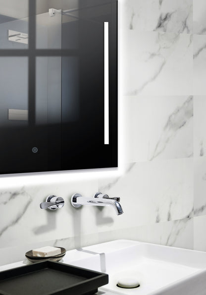 Aqua Click Tiles - Glasgow - grau - Wasserdichte Wandpaneele und Bodenpaneele für Badezimmer -  12 Paneele (2,23m²)