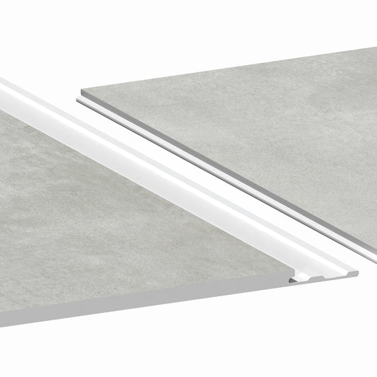 Aqua-Step- ALL IN ONE - Brighton - Wasserdichte Wandpaneele und Bodenpaneele für Badezimmer - 6 Paneele (2,34m²)