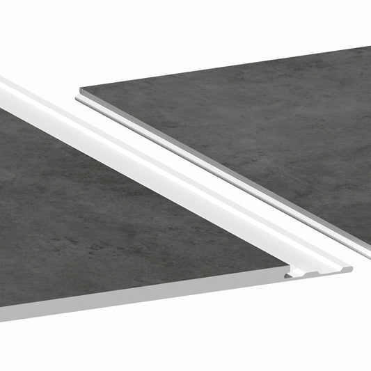 Aqua-Step- ALL IN ONE - Edinburgh - Wasserdichte Wandpaneele und Bodenpaneele für Badezimmer -  6 Paneele (2,34m²)